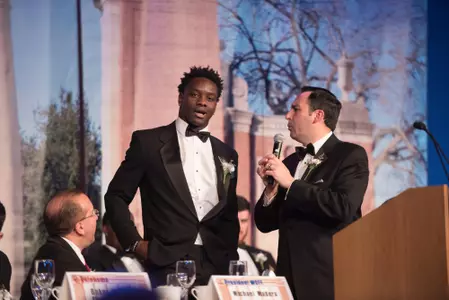 Michael Gallup at Walter Camp dinner 1