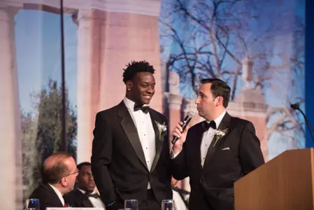 Michael Gallup at Walter Camp Dinner 3