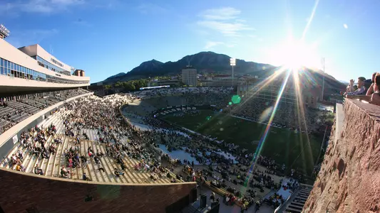 folsom field sunset vs. arizona 2017