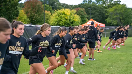 Colorado training at Wisconsin