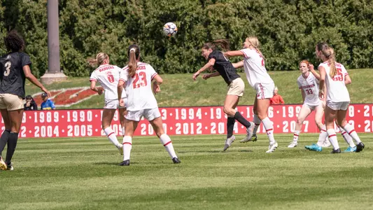 Hope Leyba header vs Wisconsin
