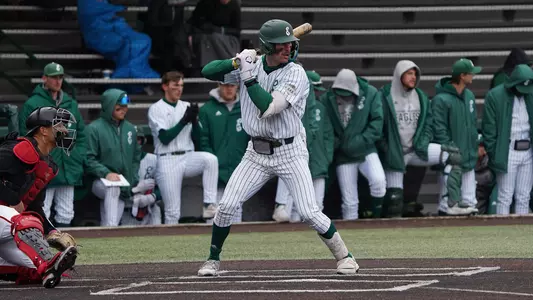 Cory Taylor at bat against Ball State