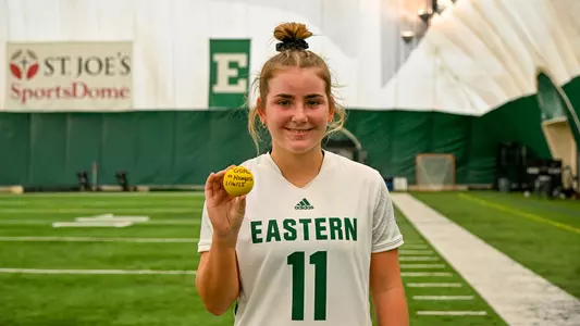 Abby Alderman first goal scored ball