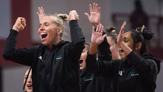 Gymnastics Celebrating