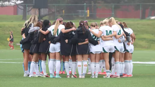 Soccer Team Huddle vs. Miami, Oct. 11, 2026