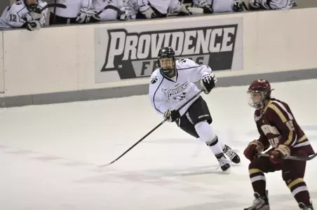 Corinne Buie captured her 100th career point in the win.