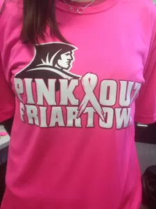 Pink Out T-Shirt $10 - All proceeds go to Gloria Gemma