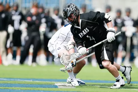 Ryan Shaw finished 6-of-15 at the face-off "X."