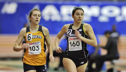 McCarthy claimed second-place in the 1000 meter final with a personal-best performance.