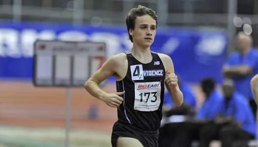 Trevor Crawley ran a PR to win the 5000 meter.