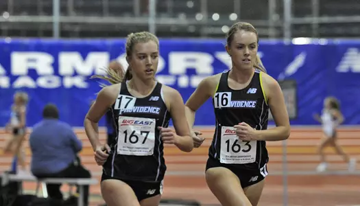 Nagel defended the 5000 meter crown at the BIG EAST Championships.