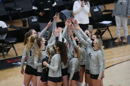 Volleyball team shot