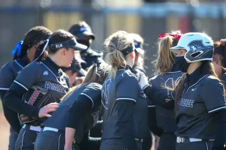 Softball Team Huddle