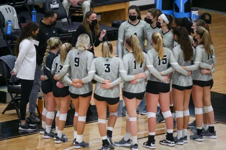 Volleyball team shot