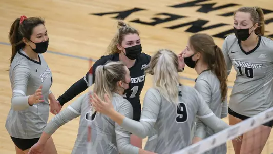 Volleyball team shot