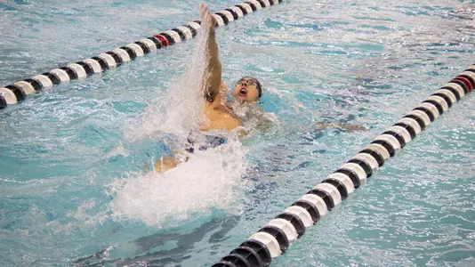 Men's Swimming Action Photo