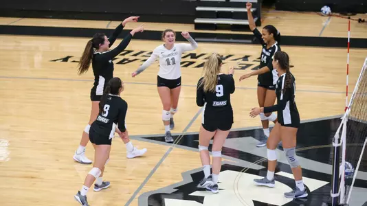 volleyball celebration