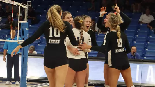 volleyball celebration