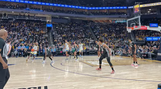 Men's Basketball Team playing Marquette at the Fiserv.forum