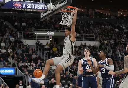 Ed Croswell - Men's Basketball vs. Butler at the AMP