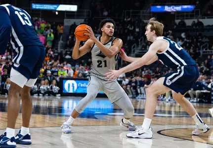 Clifton Moore - Men's Basketball vs. Butler at the AMP. 