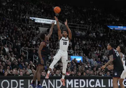 Noah Locke - Men's Basketball vs. UConn at the AMP. 
