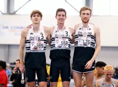 Tim Dolan, Angus White, Zane Powell – 2023 Big East Indoor Track Championships