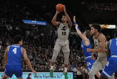 Noah Locke - Men's Basketball vs. Xavier at the AMP. 