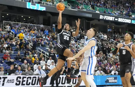 Bryce Hopkins - Men's Basketball vs. Kentucky in the NCAA Tournament in Greensboro, N.C.
