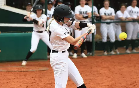 Emma Douma hitting - Softball