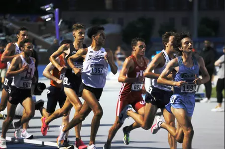 Adbel Laadjel running 10K at NCAA Prelims On May 22, 2024