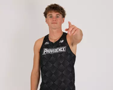 Eli Wood pointing at the camera
