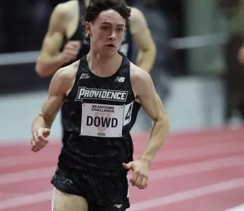 Jack Dowd running at the Harvard Beantown Challenge 