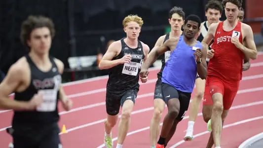 Oliver Neate running at Harvard Beantown Challenge