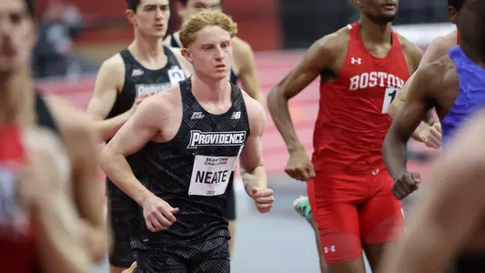 Oliver Neate running at Harvard Beantown Challenge