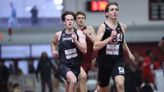 Kyle Bloomer running at Harvard Beantown Challenge