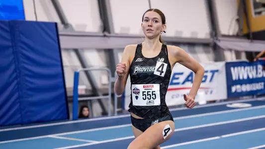 Maggie Kemper running at Big East Championships 