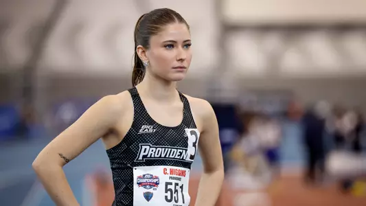Chloe Higgins preparing for 2026 Big East Indoor Track Championships
