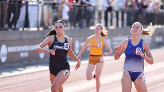 Elena Cabral racing at the Friar Invitational 