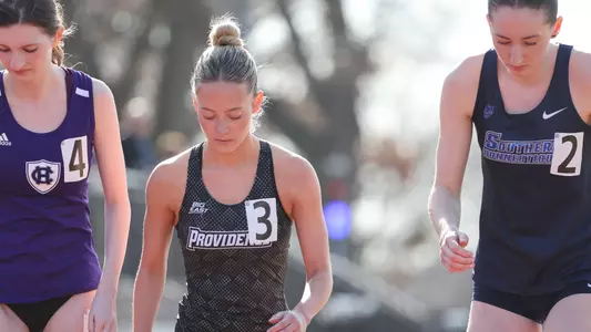 Claire Breen on start line at Friar Invitational 