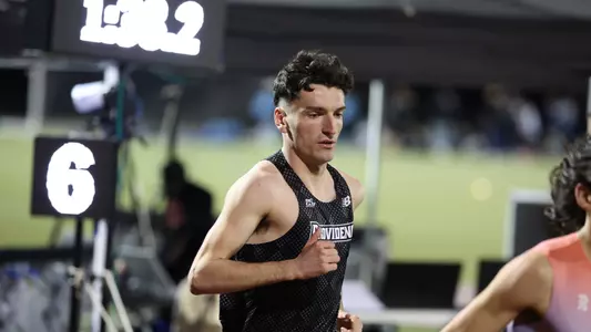 Cormac Dixon racing the 3000 meter race