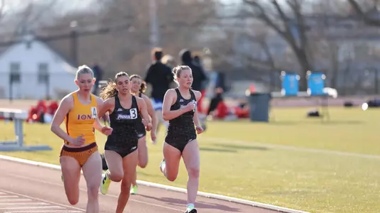 Grace Weston racing at Friar Invitational