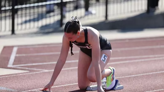 Ella Chandaria on starting blocks 