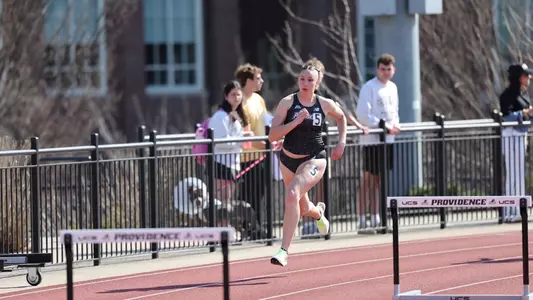 Ella Chandaria running at Friar invitational 