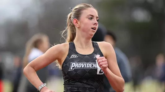 Annie Mann racing the mile 