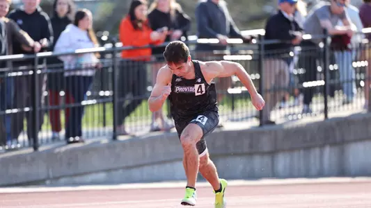 Nico Fanuele taking off at Friar Invitational 