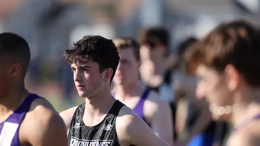 Matt McCabe lining up at Friar Invitational 