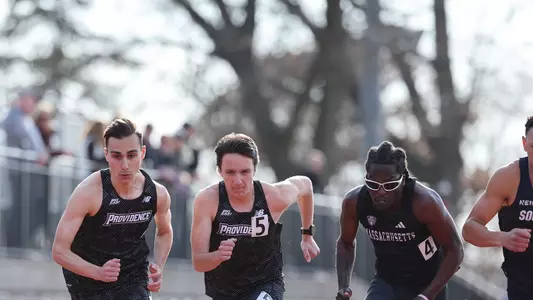 Nick Cassarino starting race at Friar Invitational 