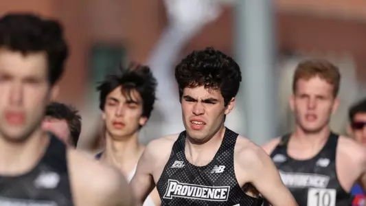 Matthew DeNardis racing at Friar Invitational 