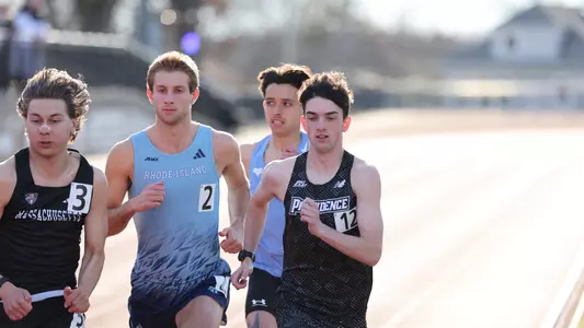 Matt McCabe racing at the Friar Invitational 